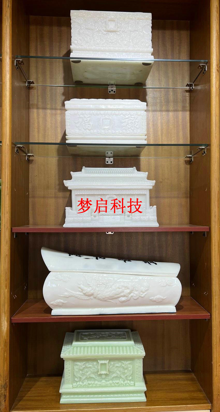 仿玉棺材、壽材、骨灰盒系列