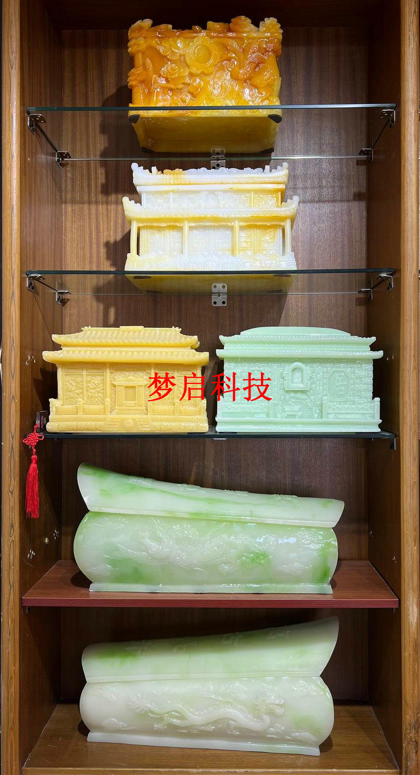 仿玉棺材、壽材、骨灰盒系列